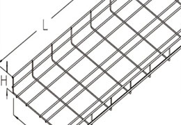 Aluminium Gi Wire Mesh Cable Tray