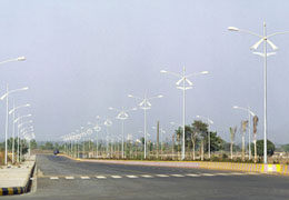 Octagonal Street Light Pole