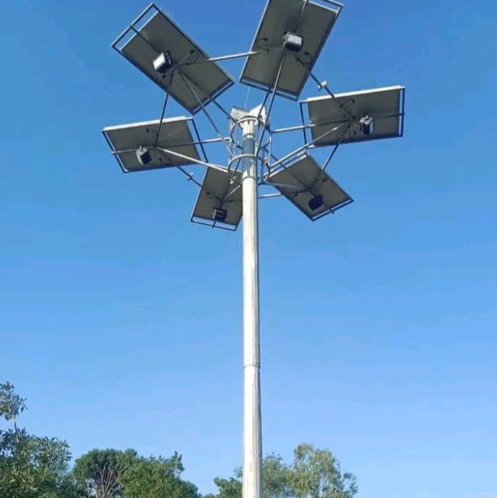 Solar High Mast Pole Manufacturers in India